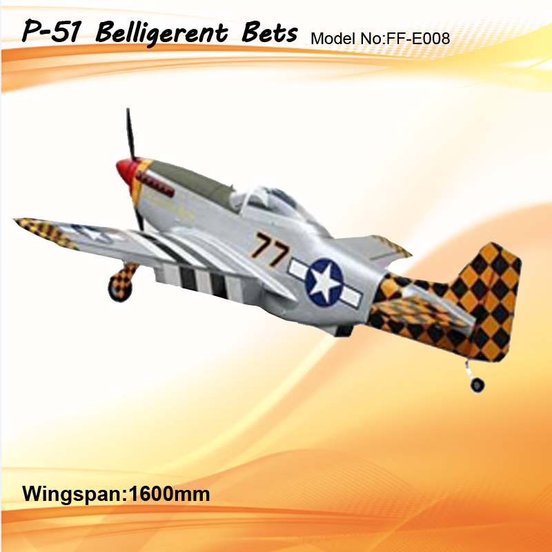 P-51 Belligerent Bets_Kit w/motor+prop